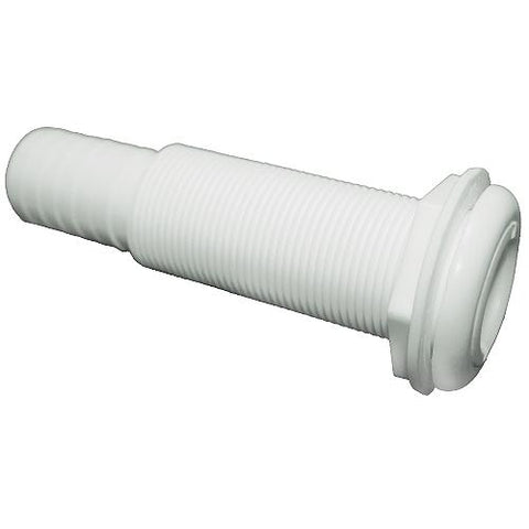 1-1/2 X-Long Thru Hull-White