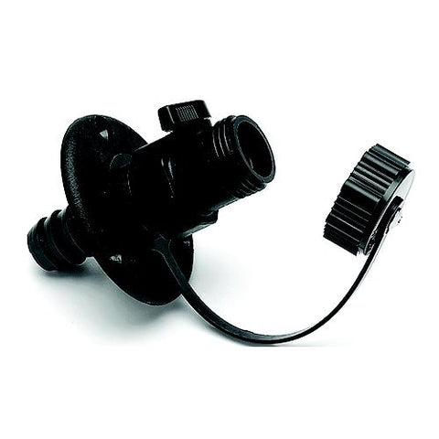 Wash Down Ftg w/Shut Off Valve