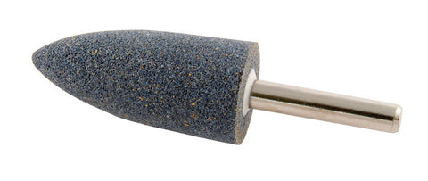 Forney 2 in. Dia. x 3/4 in. L Aluminum Oxide Stem Mounted Point Cone 25420 rpm 1 pc.