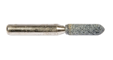 Forney 3/4 in. Dia. x 1/4 in. L Aluminum Oxide Stem Mounted Point Cone 56000 rpm 1 pc.