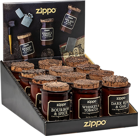 Zippo 70004 Spirit Candle, 5 oz, Assorted, 35 hr, Brown
