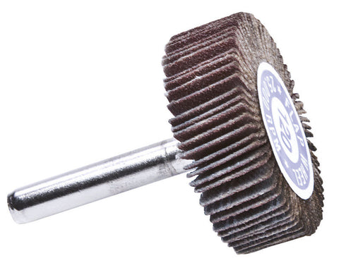Forney 1-1/2 in. Dia. x 1/4 in. Aluminum Oxide Flap Wheel 120 Grit