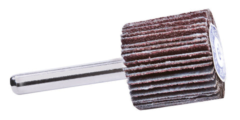 Forney 1 in. Dia. x 1/4 in. Aluminum Oxide Flap Wheel 60 Grit