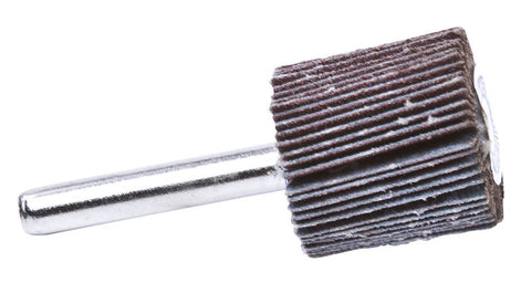 Forney 1 in. Dia. x 1/4 in. Aluminum Oxide Flap Wheel 120 Grit