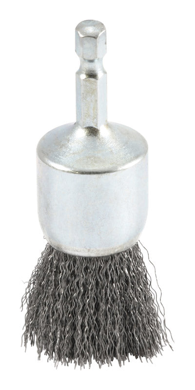Forney 1 in. Crimped Wire Wheel Brush Metal 20000 rpm 1 pc.