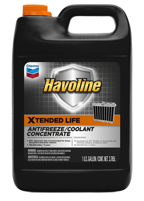 Havoline 221646-497 Dex-Cool Anti-Freeze and Coolant, 1 gal, Orange