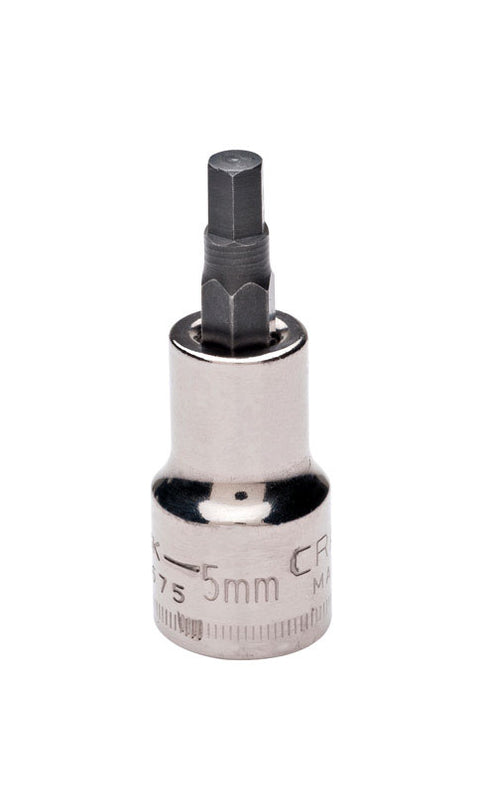 Craftsman 3/8 in. Drive 6 Point 5 mm Standard Hex Bit Socket