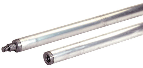 Marshalltown Aluminum Threaded Handle Section 6 ft. L