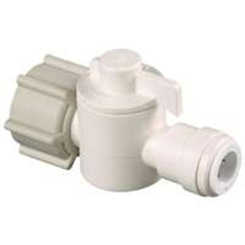 Watts 3552-0806/P-672 In-Line Valve, 1/2 x 1/4 in Connection, NPS x CTS, 250 psi Pressure, Thermoplastic Body