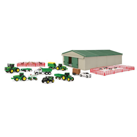 John Deere Toys 46276 Farm Play Set, 5 years and Up, Metal/Plastic