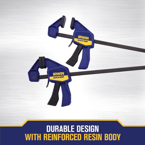 Irwin Quick-Grip 12 in. X 2-7/16 in. D Bar Clamp 100 lb 2 pc