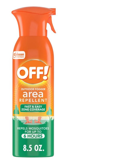 OFF OUTDOOR FOGGER AREA REPELL, Pack of 6