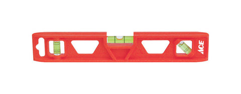 Ace Plastic Torpedo Level 9 in. L