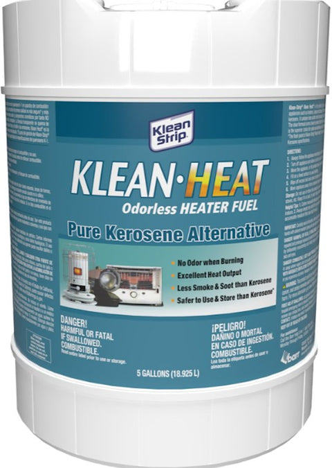 Klean Strip Klean-Heat CKKH995 Premium Kerosene, 5 gal, Can