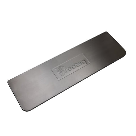 Recteq AC-BYBE1000FS Front Folding Shelf, Stainless Steel, Silver, Brushed
