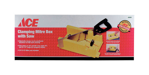 Ace Clamping Mitre Box with Saw