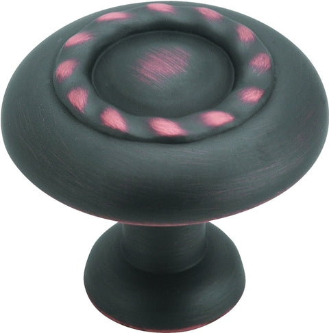 Amerock BP1585ORB Cabinet Knob, 1-1/16 in Projection, Zinc, Oil-Rubbed Bronze