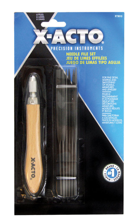 X-Acto Assorted Needle File Set