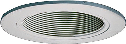 Halo Coilex 993W Baffle Trim Ring, Aluminum Body, White