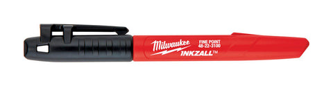 Milwaukee Inkzall Black Fine Tip Permanent Marker