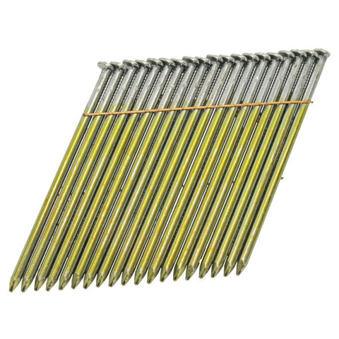 Grip-Rite 3-1/4 in. L X 11 Ga. Angled Strip Bright Framing Nails 28 deg 2000 pk
