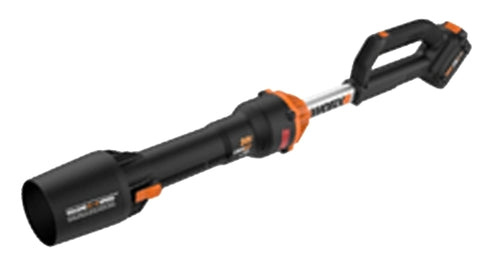 Worx WG543 Leafjet Cordless Leaf Blower, Battery Included, 4 Ah, 20 V, 2-Speed, 410 cfm Air