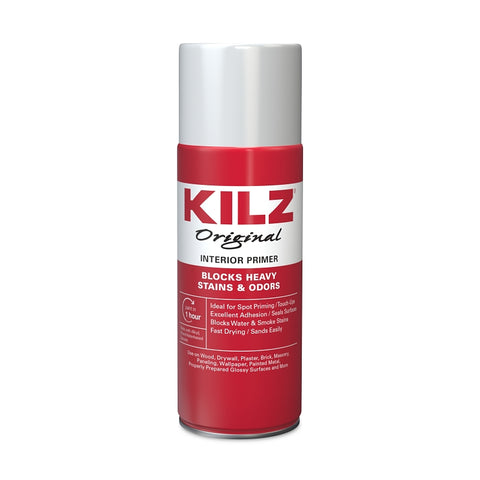 Kilz 10004 Primer, 20 to 25 sq-ft Coverage Area, White, 13 oz