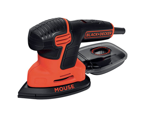 Black+Decker Mouse Corded Mouse Detail Sander 1.2 amps 14000 rpm