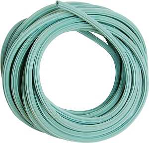 Make-2-Fit P 7630 Screen Retainer Spline, 0.120 in D, 25 ft L, Vinyl, Gray, Round