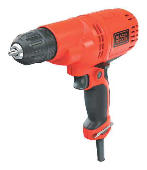 Black+Decker 5.2 amps 3/8 in. Keyless 1500 rpm Corded Drill