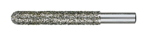 Rotozip XBit Diamond Tipped Straight Shank 1/4 in. Dia. x 3-7/8 in. L Drill Bit 1 pc.