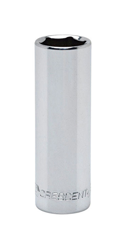 Crescent 11/16 in. X 3/8 in. drive SAE 6 Point Deep Socket 1 pc