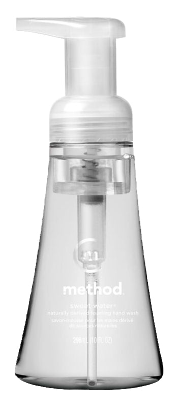 method 361 Foaming Hand Wash, Clear, Sweet Water, 10 oz