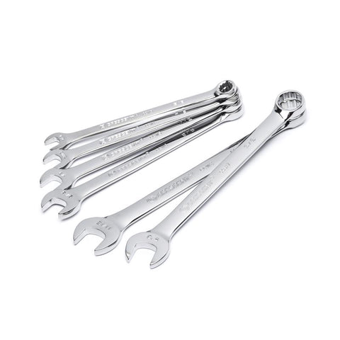 Crescent 12 Point SAE Combination Wrench Set 10.8 in. L 6 pk
