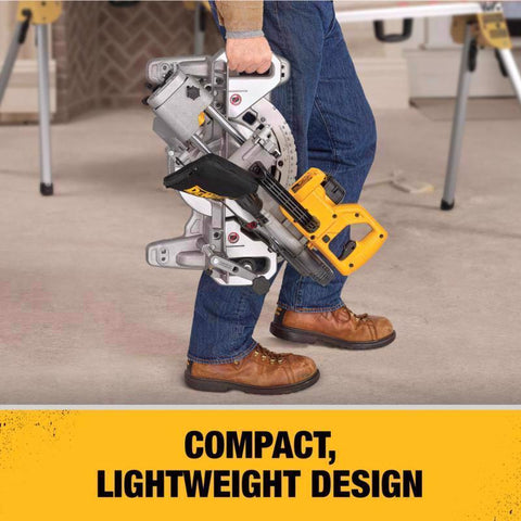 DeWalt 20V MAX 7-1/4 in. Cordless Sliding Miter Saw Kit (Battery & Charger)