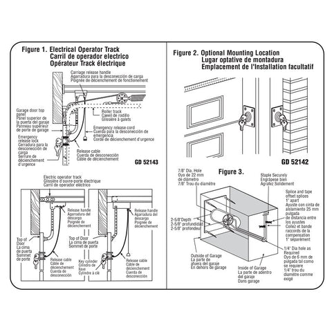 Prime-Line GD 52142 Electric Key Switch, Plastic