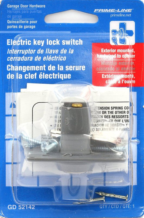 Prime-Line GD 52142 Electric Key Switch, Plastic