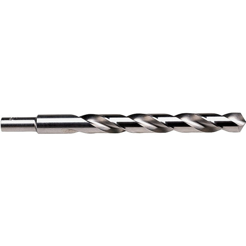 Irwin 73831 Jobber Drill Bit, 31/64 in Dia, 5-7/8 in OAL, Spiral Flute, 2-Flute, 31/64 in Dia Shank, Reduced Shank