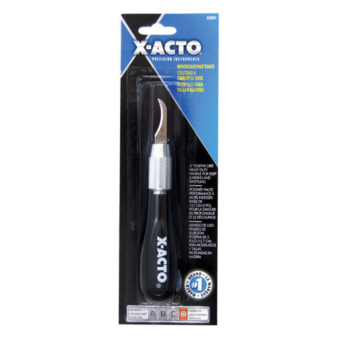 X-Acto Woodcarving 9 in. L Hobby Knife Black