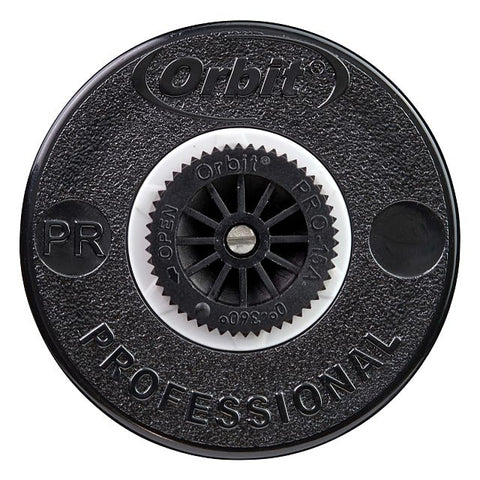Orbit 54315 Pop-Up Spray Head, 1/2 in Connection, Female, 3 in H Pop-Up, 15 ft, 0 to 360 deg Nozzle Trajectory, Plastic