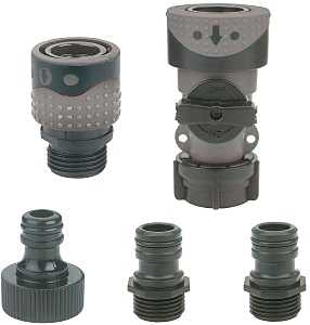 Gilmour 829404-1002 Quick-Connector Set, Polymer