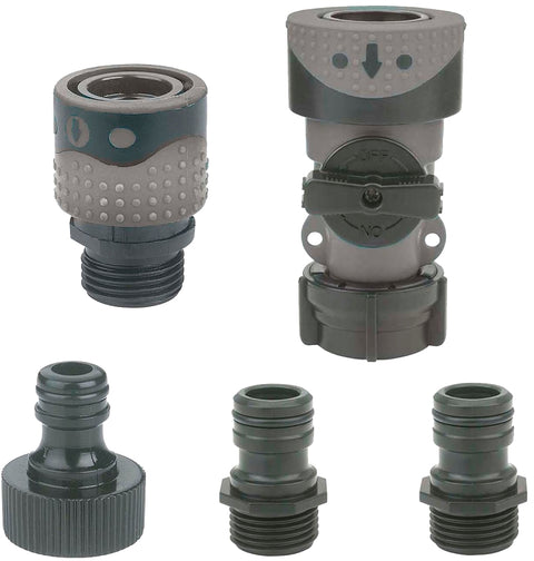 Gilmour 829404-1002 Quick-Connector Set, Polymer