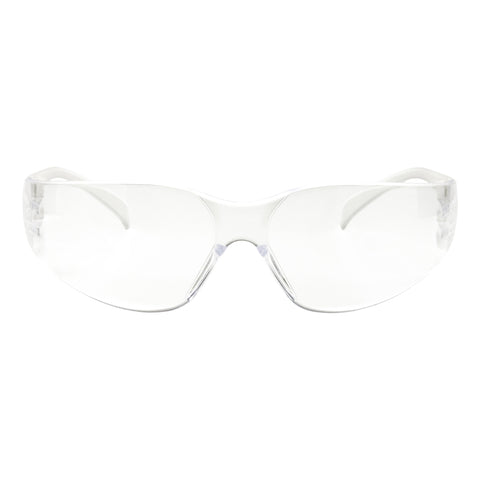 3M Safety Glasses Clear Lens Clear Frame 1 pc
