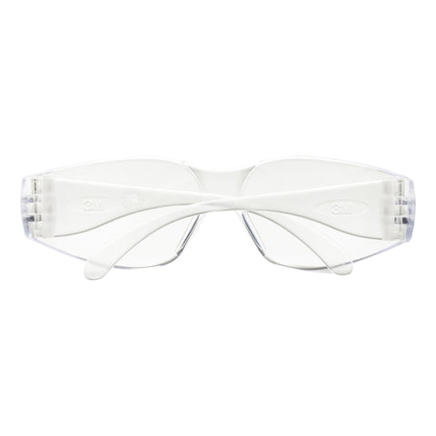 3M Safety Glasses Clear Lens Clear Frame 1 pc