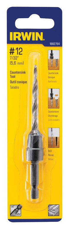 Irwin High Speed Steel 7/32 in. Dia. Countersink