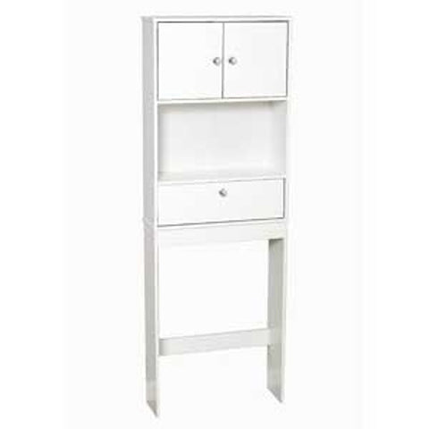 Zenna Home 9401W Bathroom Spacesaver, 3-Shelf, Wood