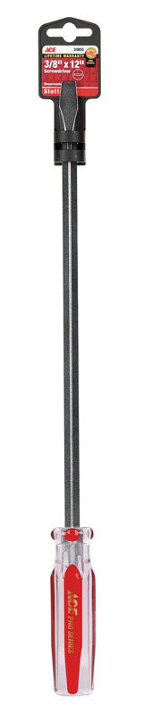 Ace 3/8 in. Slotted Screwdriver 12 in. L