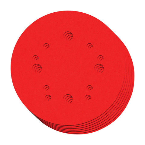 Diablo 5 in. Dia. Sanding Disc Assorted Hook and Loop 7 pc.
