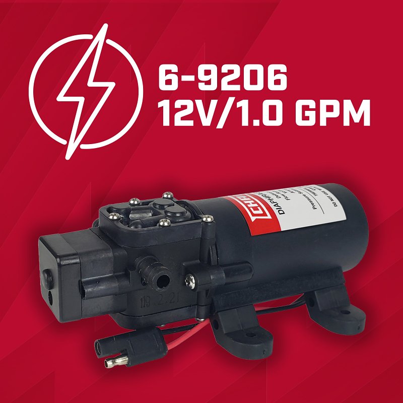 Chapin 6-9206 Diaphragm Pump, Positive Displacement, For: Chapin