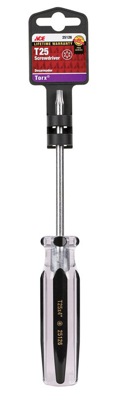 Ace T25 Torx Screwdriver 4 in. L